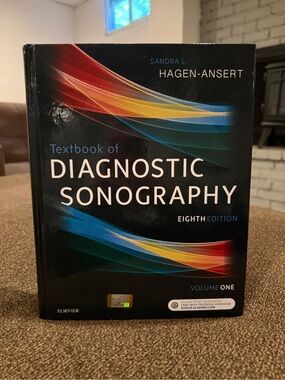 Sonography Textbooks Volume One and Two